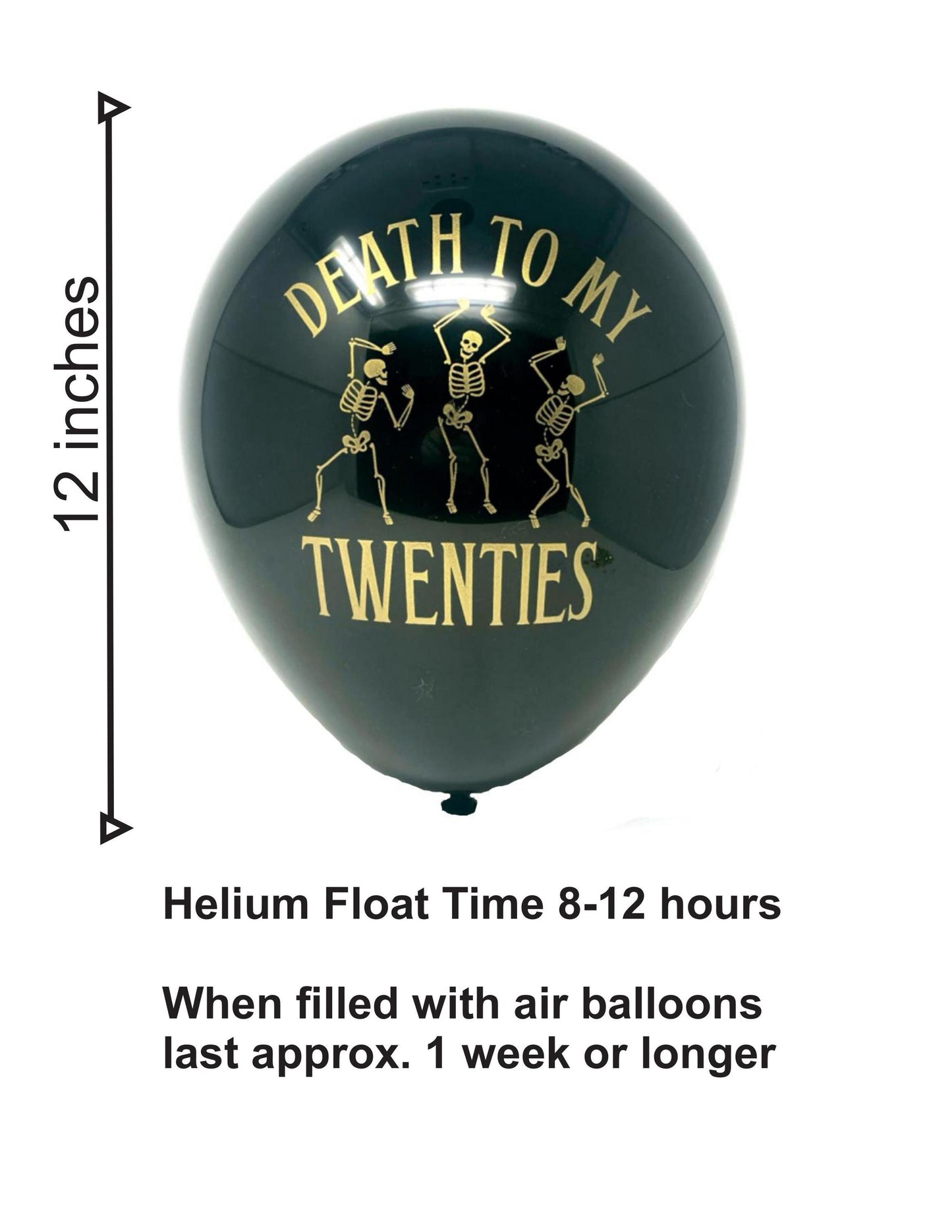 Death to My Twenties balloons