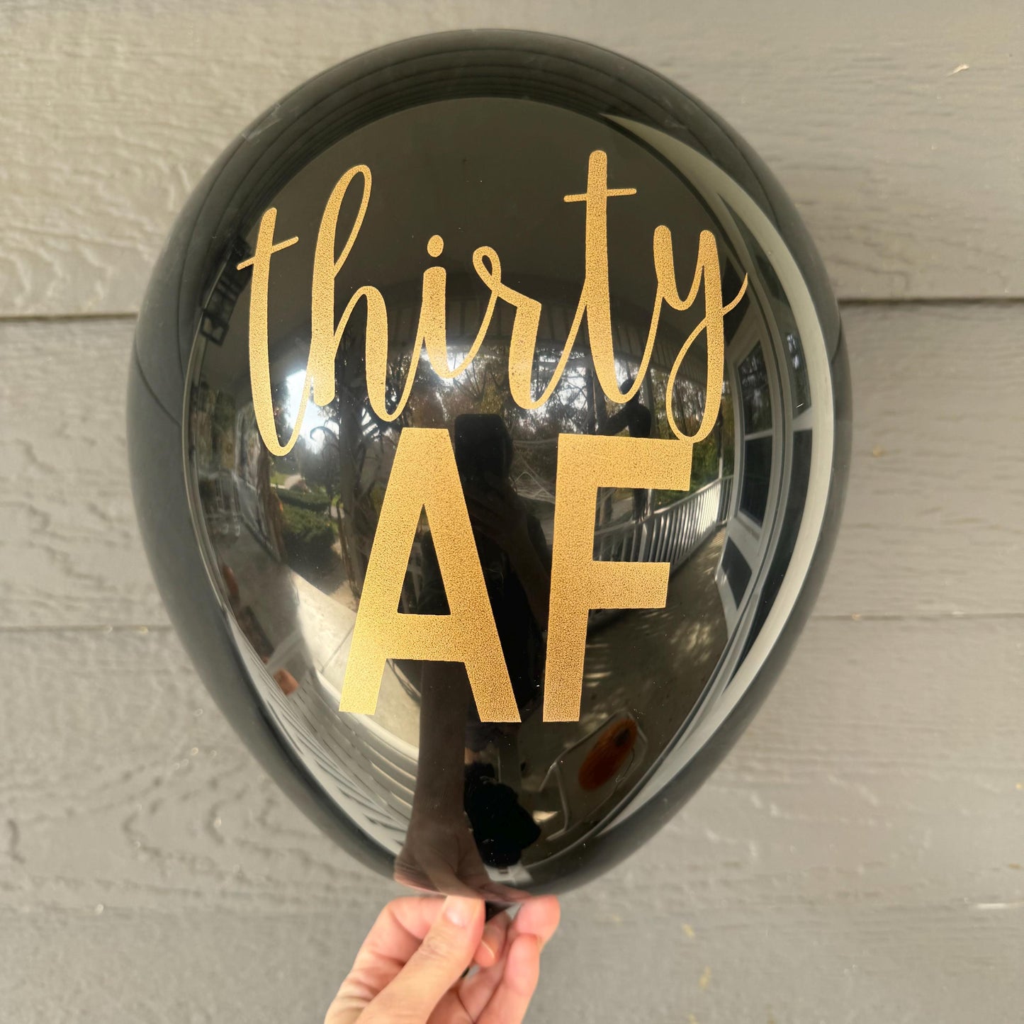 Thirty AF Balloons – Perfect Decorations for a 30th Birthday Party