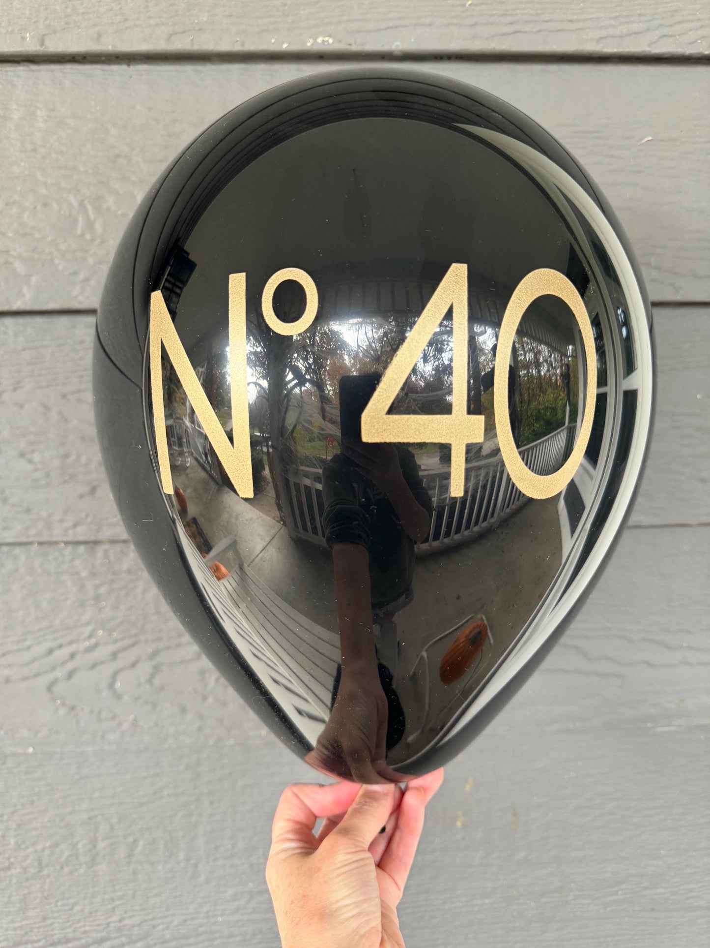 No 40 Couture Balloons – Stylish 40th Birthday Party Decorations