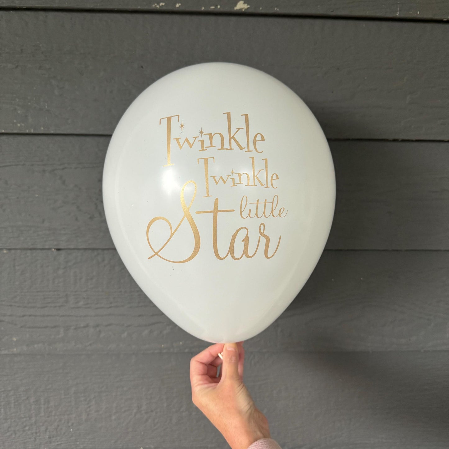 Twinkle Twinkle Little Star Balloons – Baby Shower & First Birthday Decorations