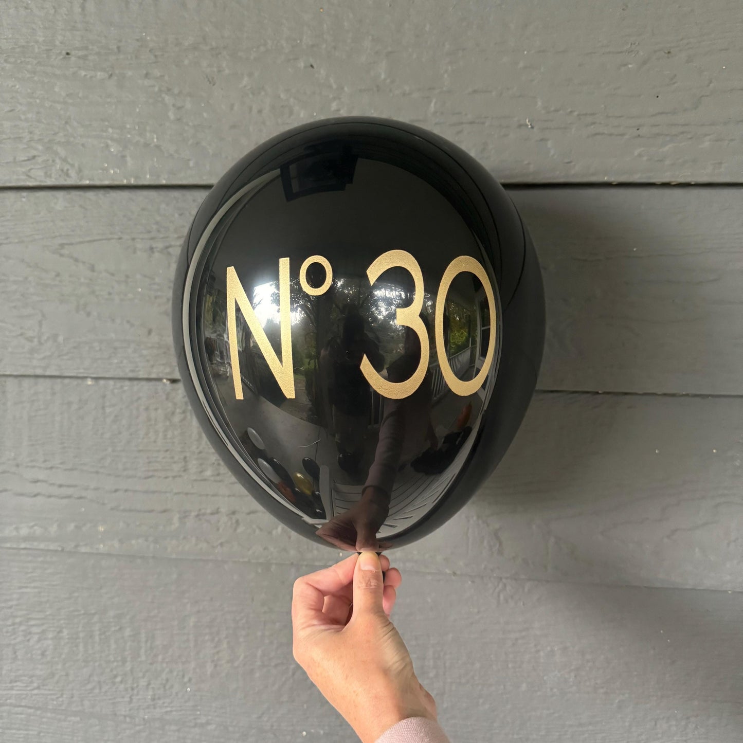 No 30 Couture Themed Birthday Balloons – Elegant 30th Birthday Decorations