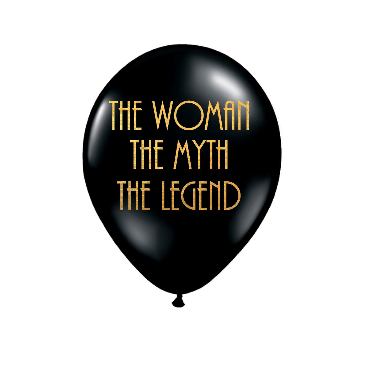 The Woman The Myth The Legend, Retirement Balloons, Birthday Party Balloons for her, Birthday Balloons for Her,