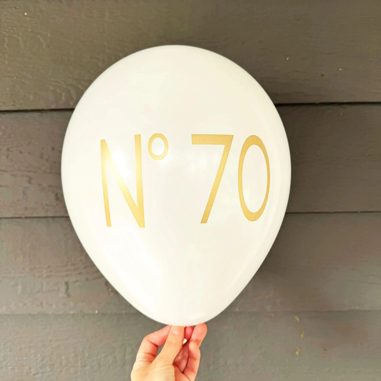 No 70 Couture Balloons – Stylish 70th Birthday Decorations for Him or Her
