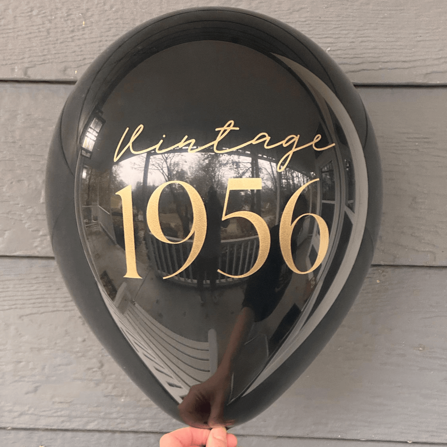 70th Birthday Balloons Black and Gold Milestone Decor