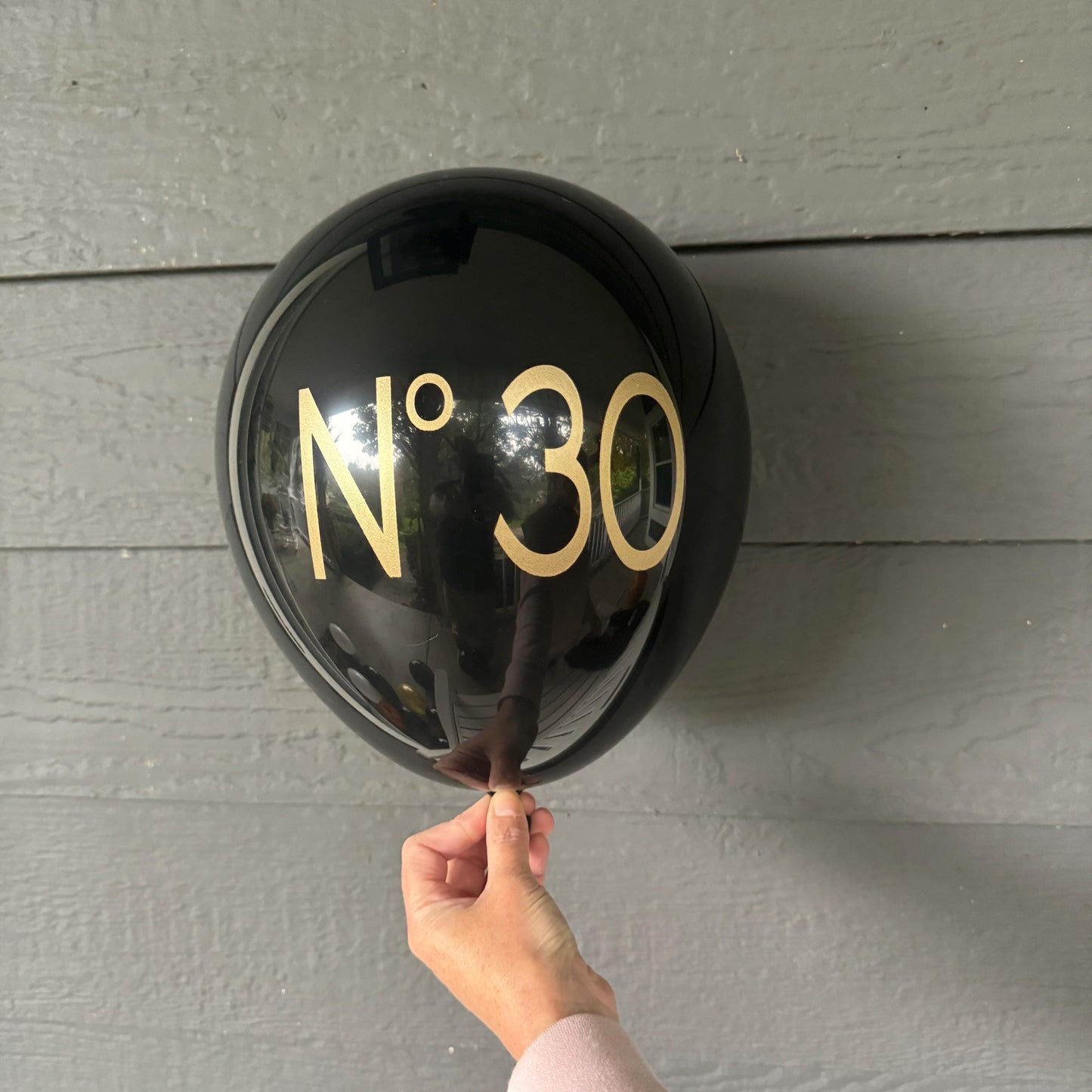 No 30 Couture Themed Birthday Balloons – Elegant 30th Birthday Decorations