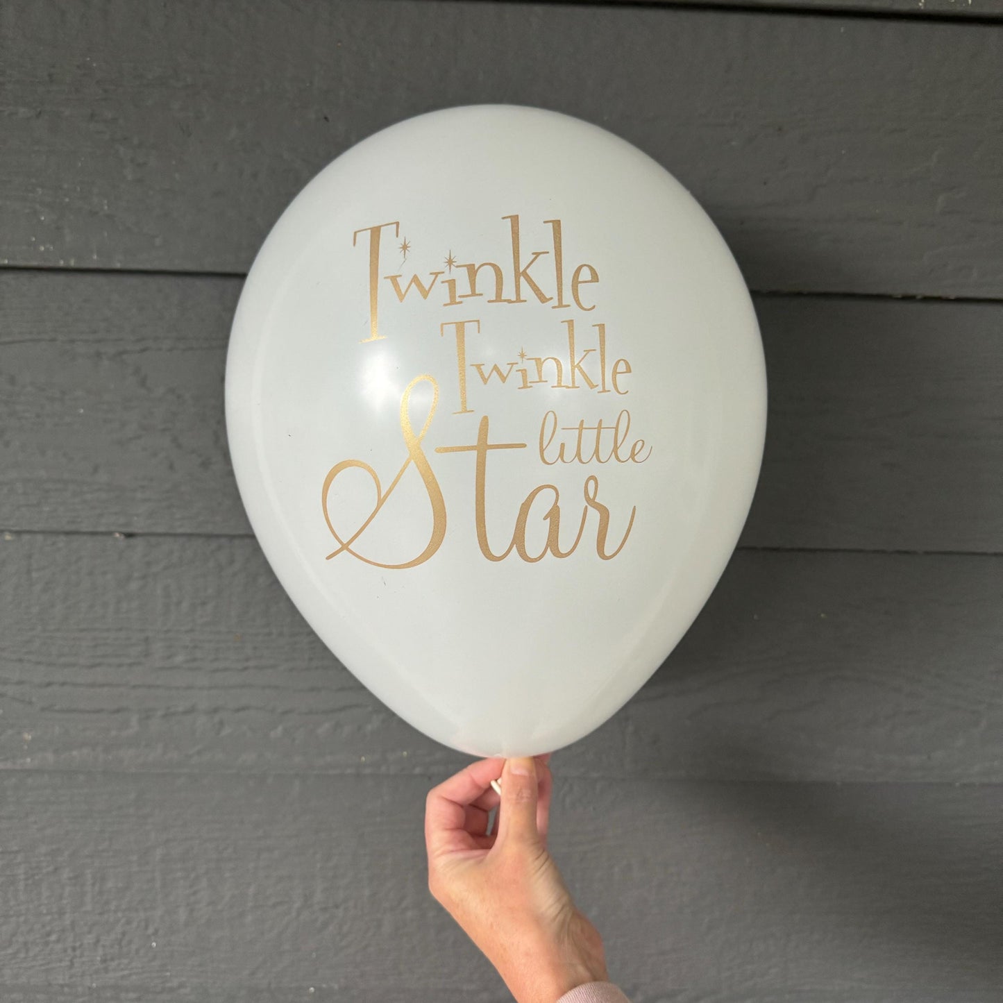 Twinkle Twinkle Little Star Balloons – Baby Shower & First Birthday Decorations