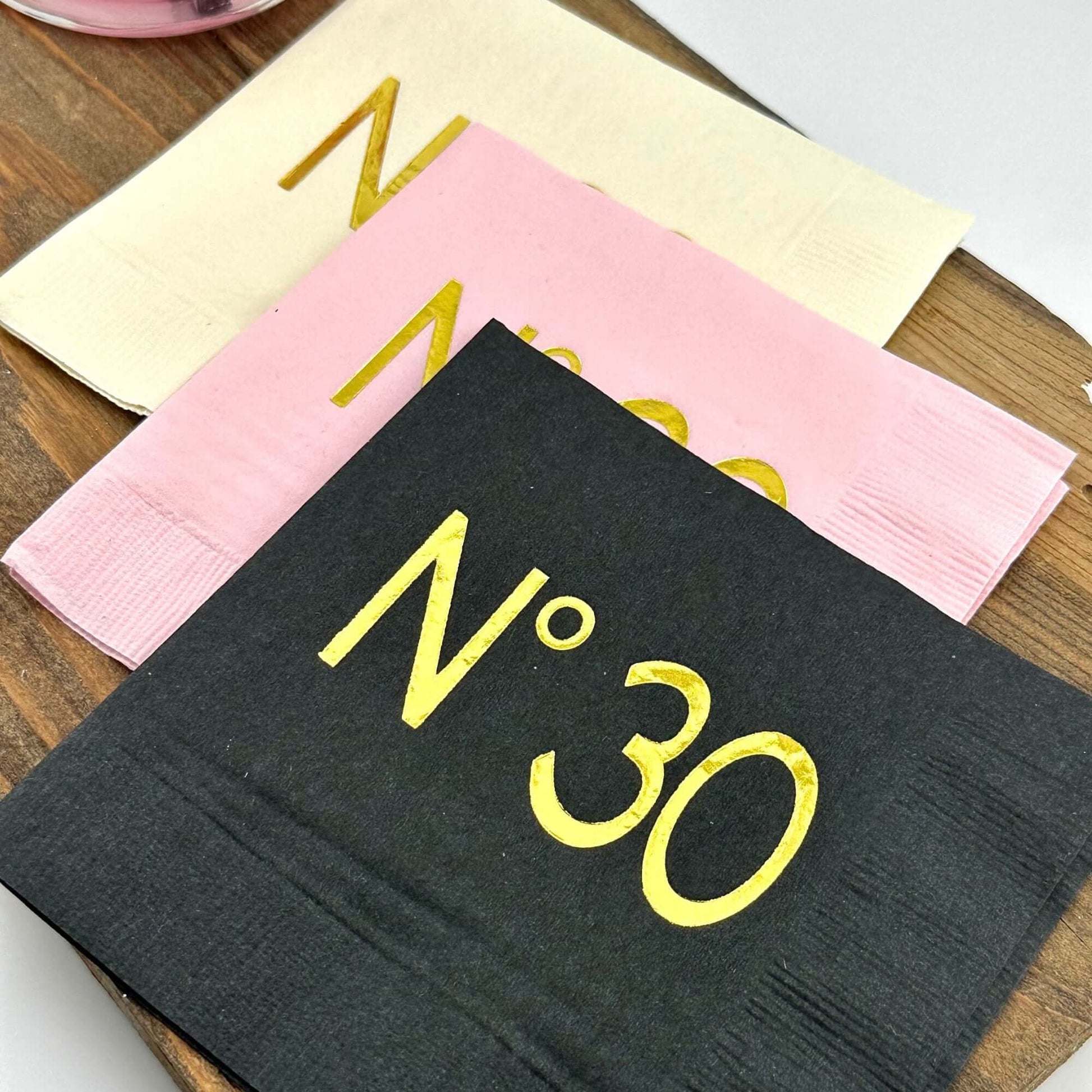 No 30 Couture Cocktail Napkins