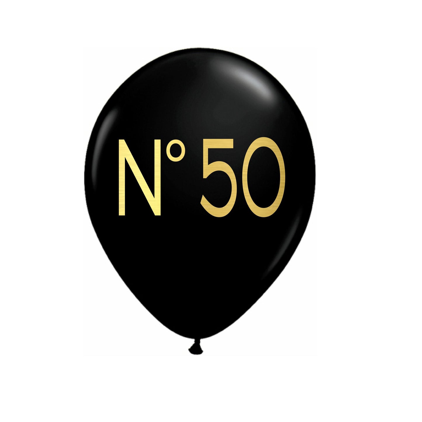 No 50 Couture Themed Birthday Cups – Elegant 50th Birthday Party Cups - Set of 10