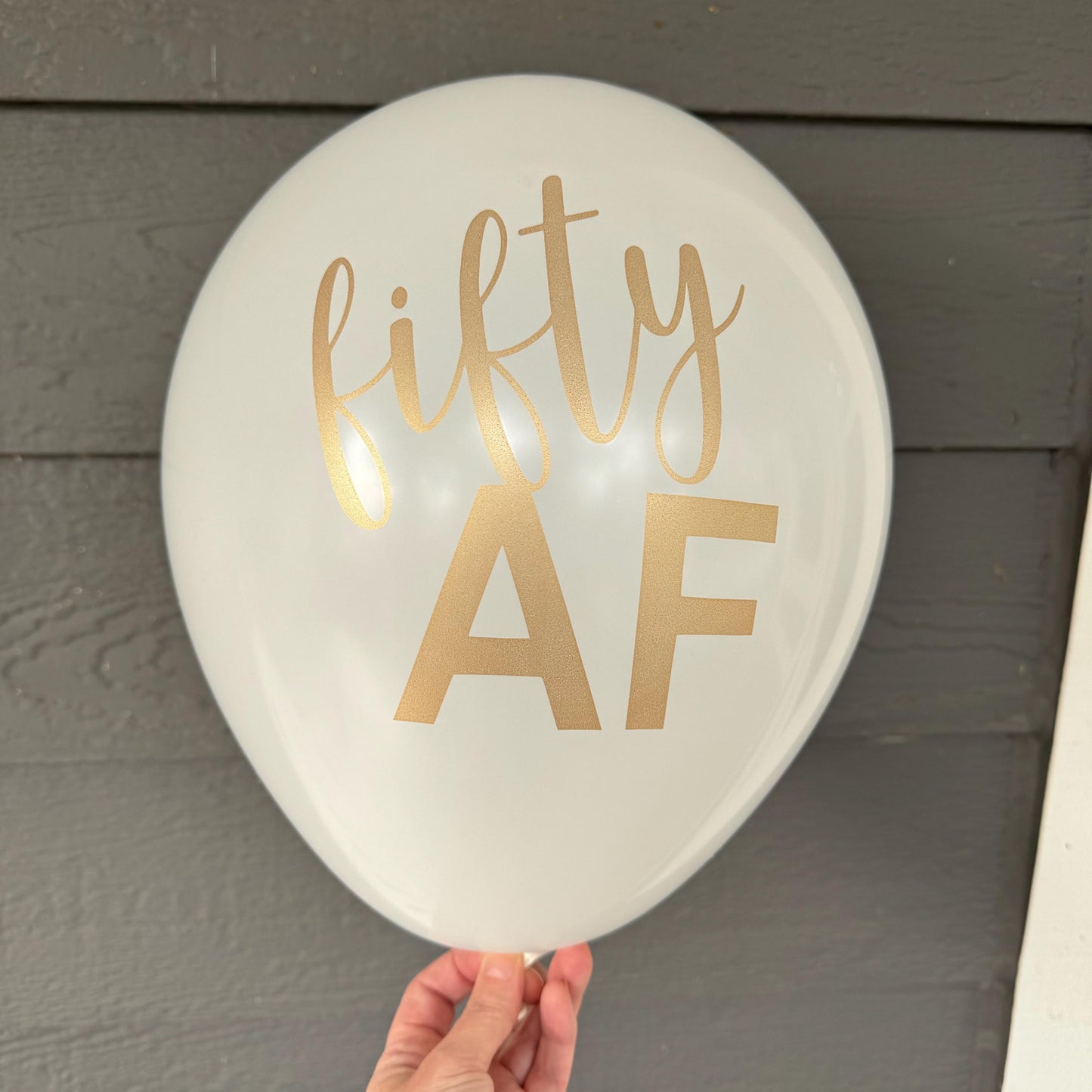 50 AF Balloons – Perfect for a 50th Birthday Celebration