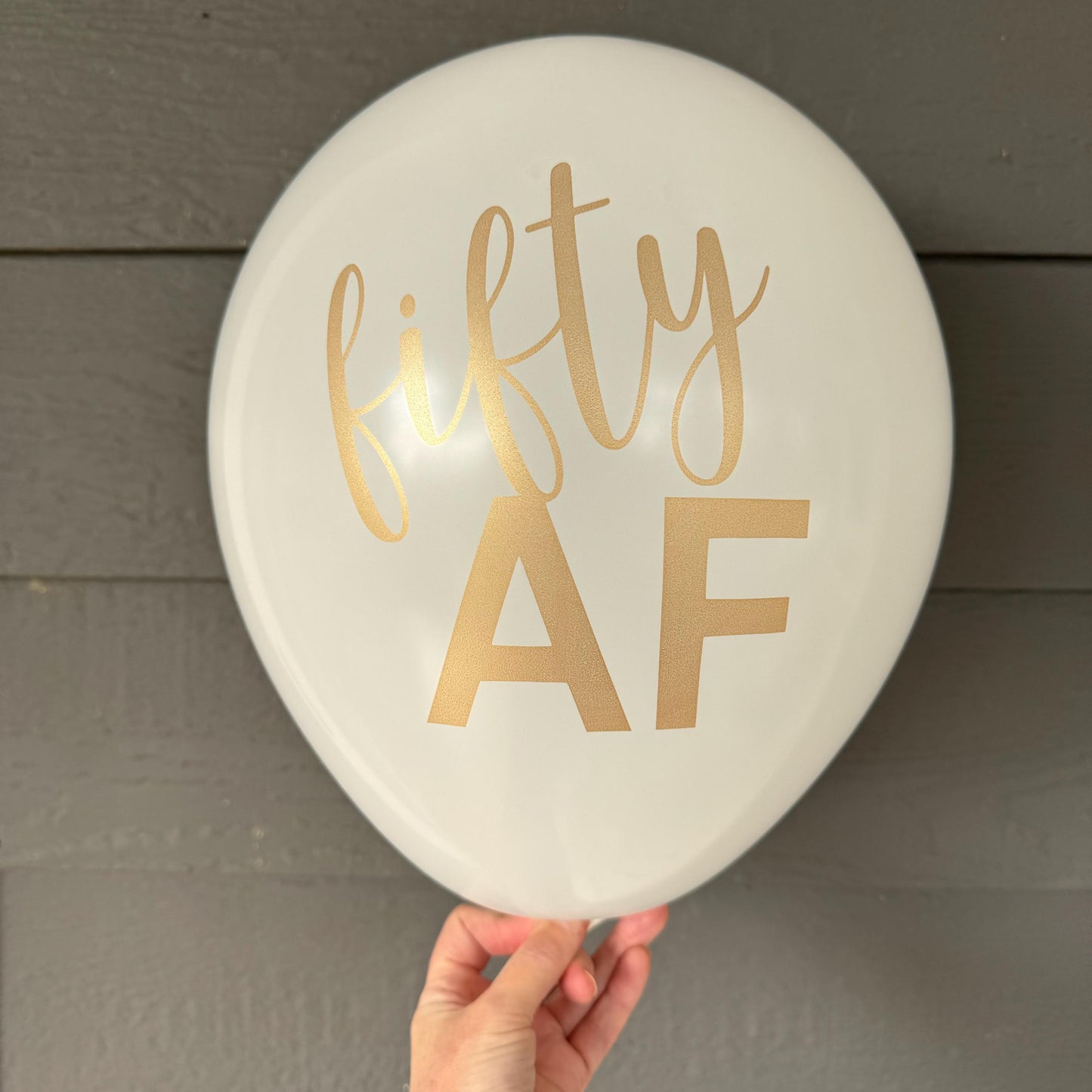 50 AF Balloons – Perfect for a 50th Birthday Celebration