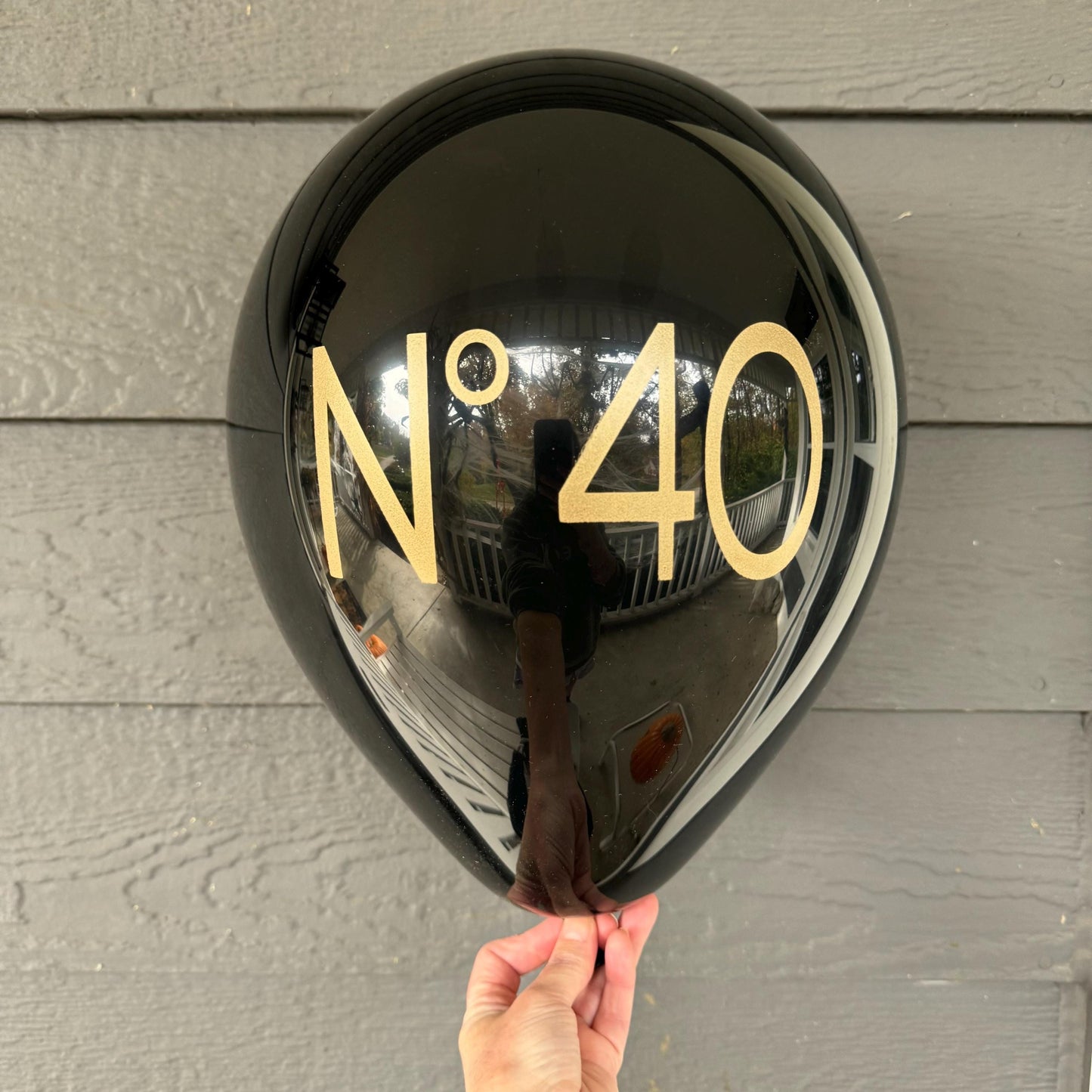 No 40 Couture Balloons – Stylish 40th Birthday Party Decorations