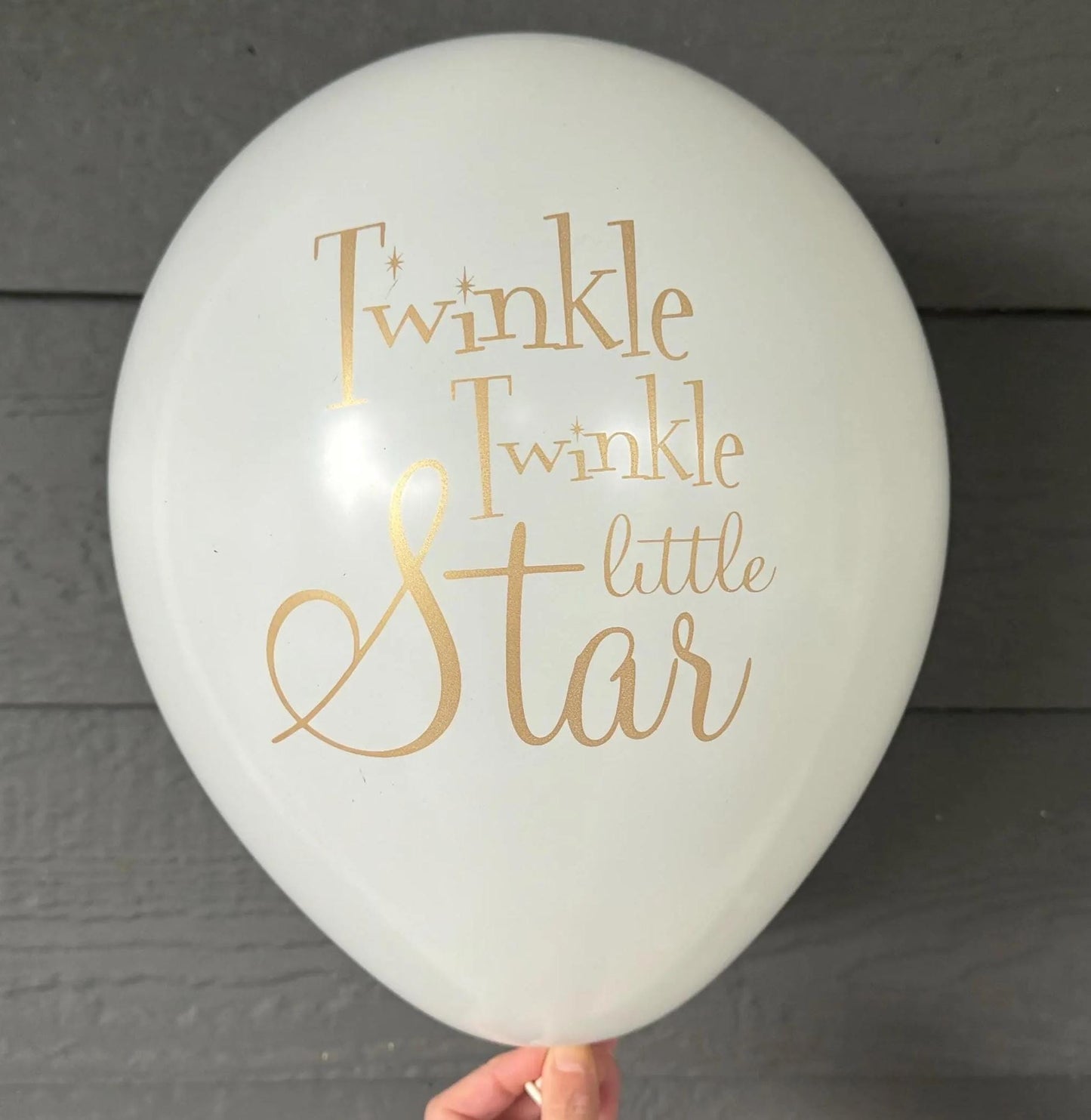 Twinkle Twinkle Little Star Balloons – Baby Shower & First Birthday Decorations