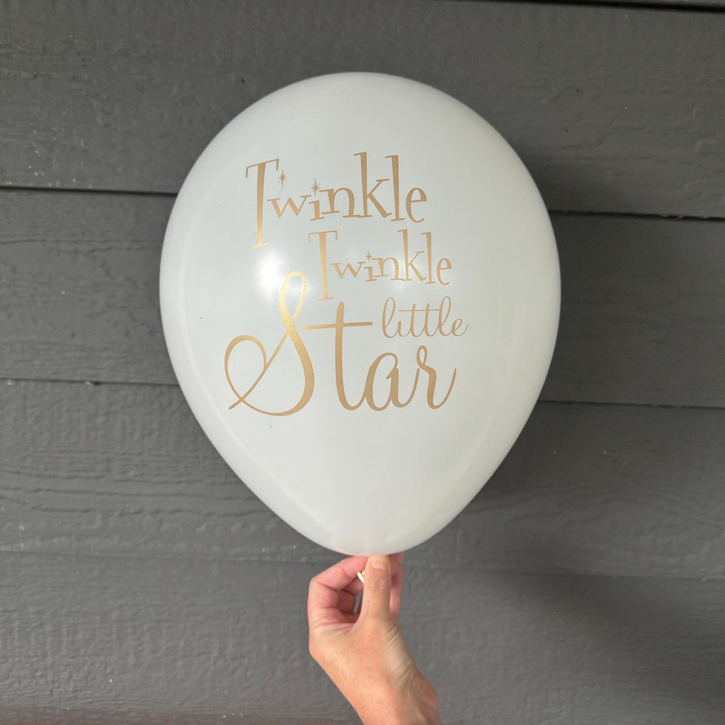 Twinkle Twinkle Little Star Balloons – Baby Shower & First Birthday Decorations