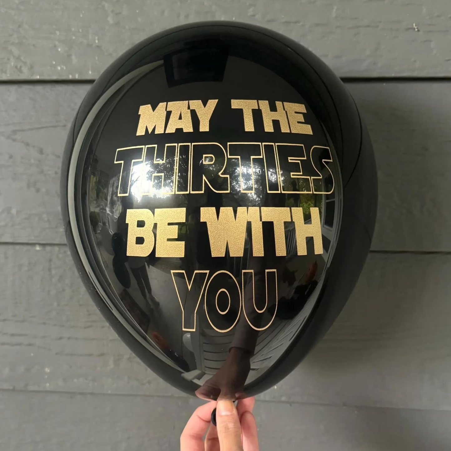 May the Thirties Be With You Balloons – Fun and Festive Decor for a 30th Birthday Party